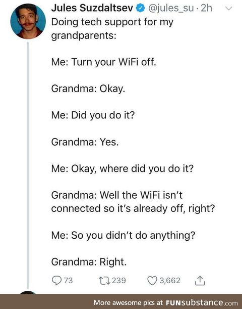 Grandma vs Wifi