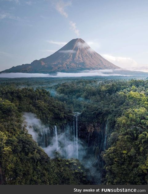 Tumpak Sewu waterfalls in Java