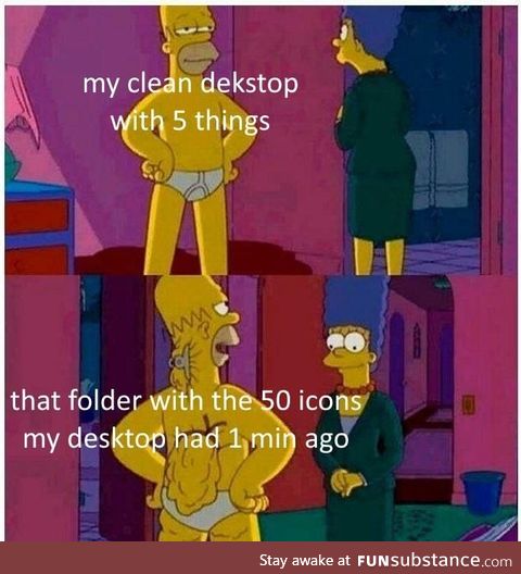 I know we all do this once in a while