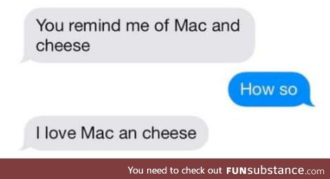 Mac and cheese all day, please