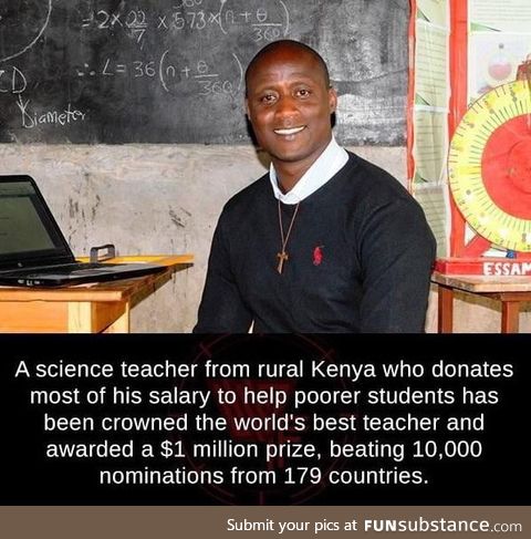 The best teacher in the world