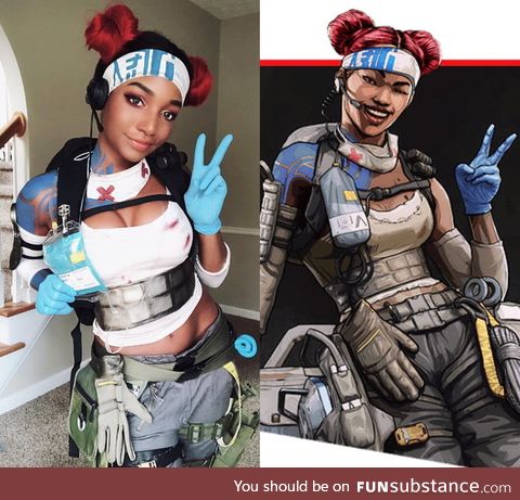 Lifeline cosplay by Kay Bear