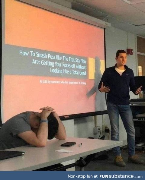 The only college lecture you need