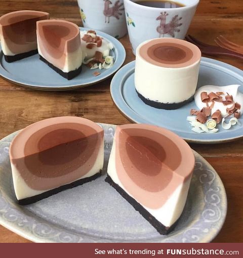 Perfect chocolate cheesecakes