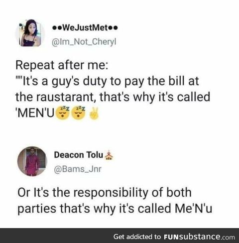 Why a Menu is called Menu?