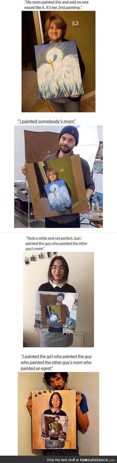 Some talented painters that have too much time