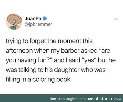 I guess I'm growing my hair out now