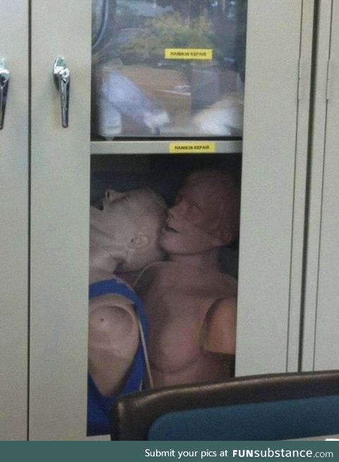When the CPR dummies are having more fun