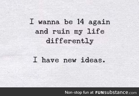 Only me?
