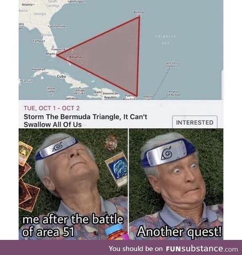 A Florida Man's work is never done