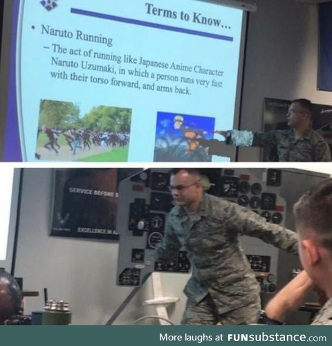 The military explaining memes be like