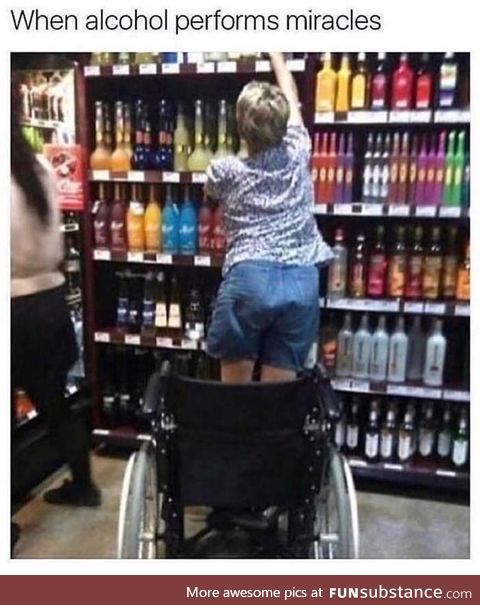 Yet they said alcohol only ruins your life