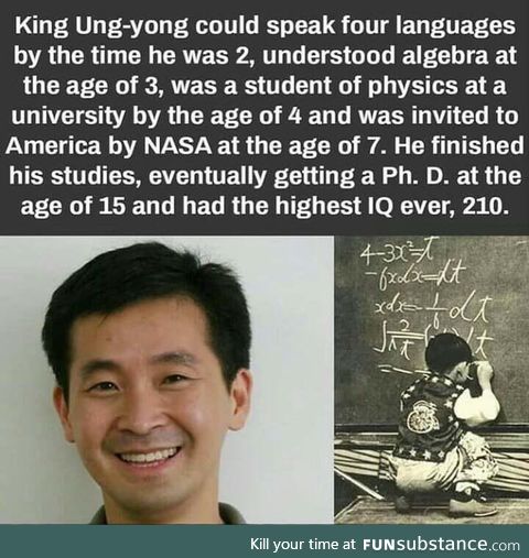 A f**king Genius