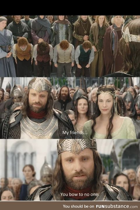 What is your favorite scene from LOTR?