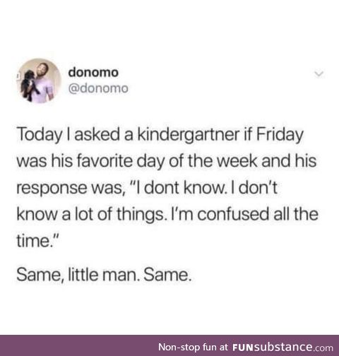 Same little man, same