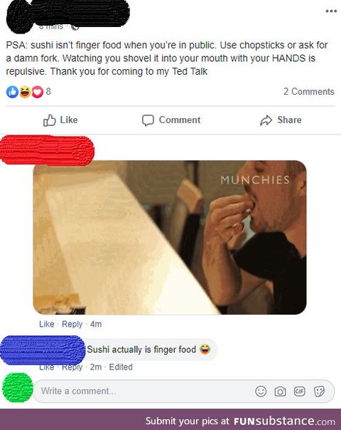 Who cares! Shovel it in faster!