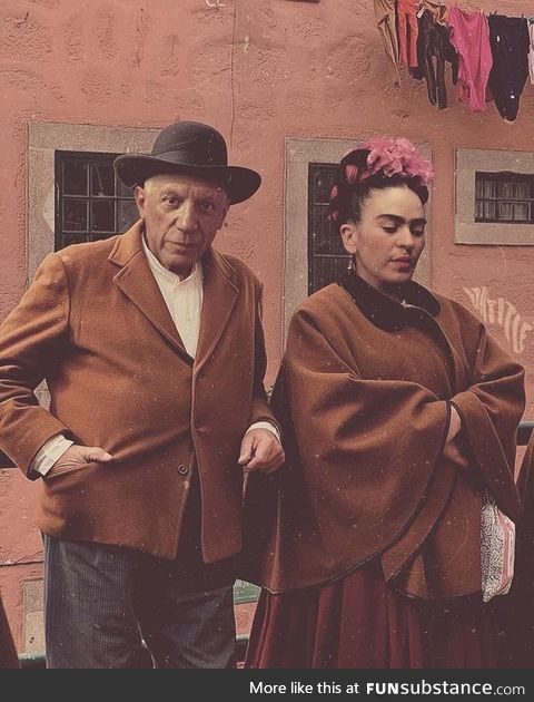 Pablo Picasso & Frida Kahlo