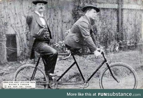 Biker bros circa 1890