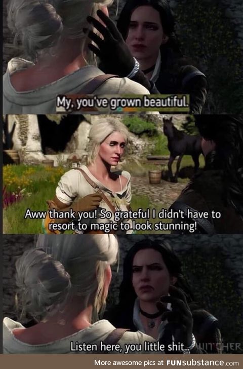 The rats taught ciri well