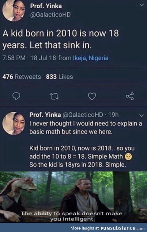 Simple math ladies and gentleman