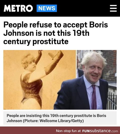 Boris Johnson's first Job 1864