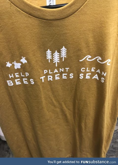 Bees trees seas