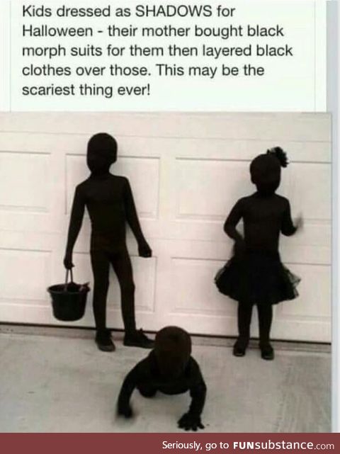 Kids dressed as invisible pedestrians... And the Darwin Award goes to: