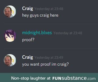 Bobody would choose to be a Craig