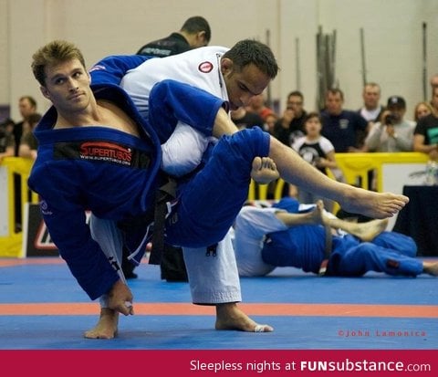 Ridiculously photogenic judo guy