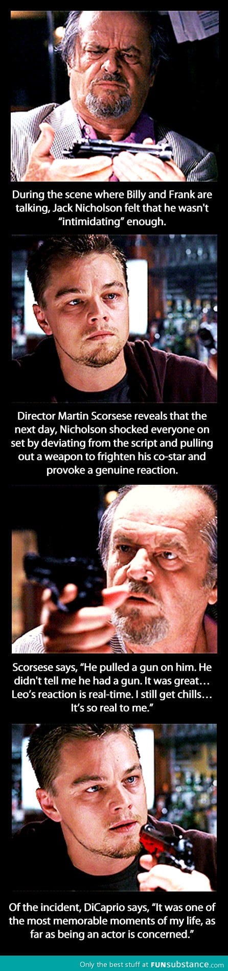 Jack nicholson's acting method