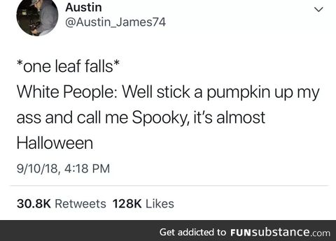 Spooky season is here