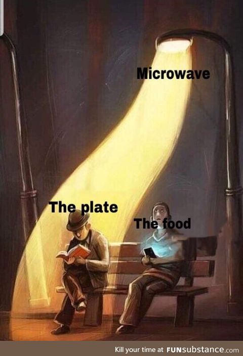 Microwaves aren't to be confused with hot plates, even when they're causing them
