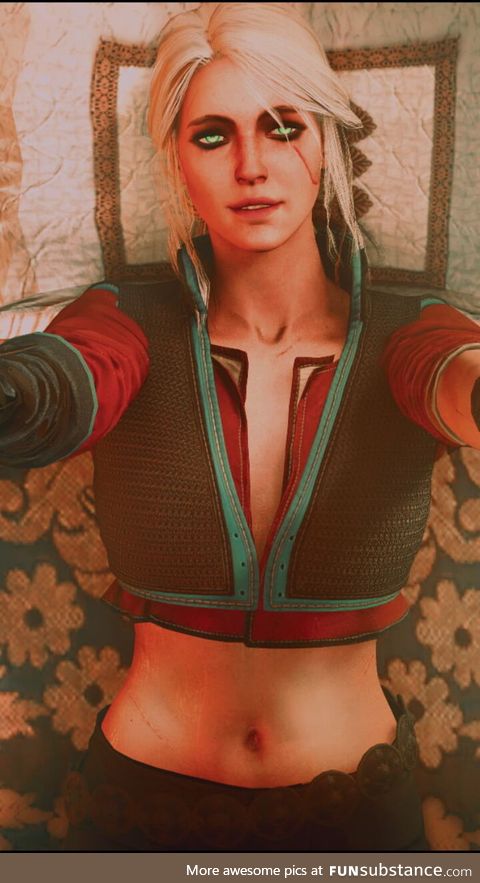 Ciri chilling at Toussaint