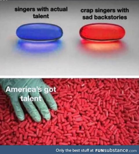 I'm below average at singing,but *insert tragedy*... Judges:*hits golden buzzer*