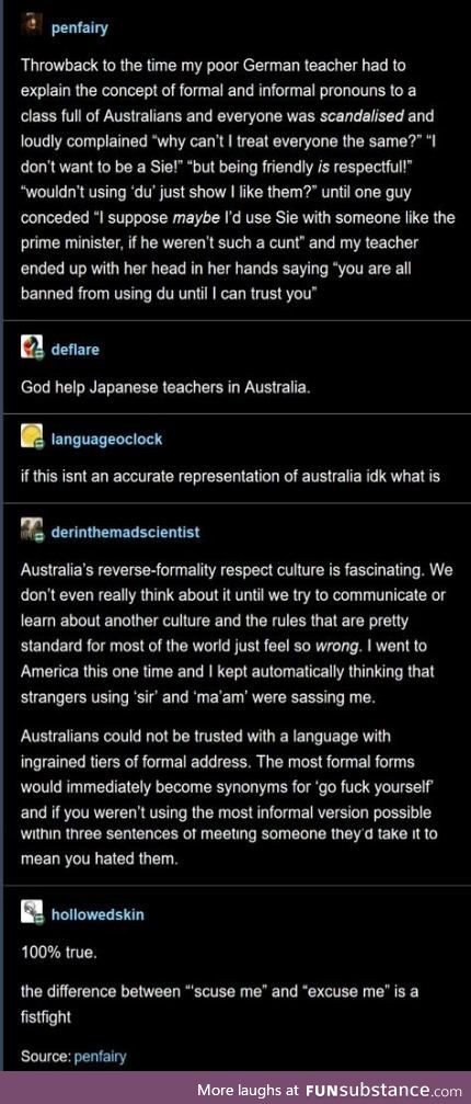 AUSSIE AUSSIE AUSSIE OUI OUI OUI