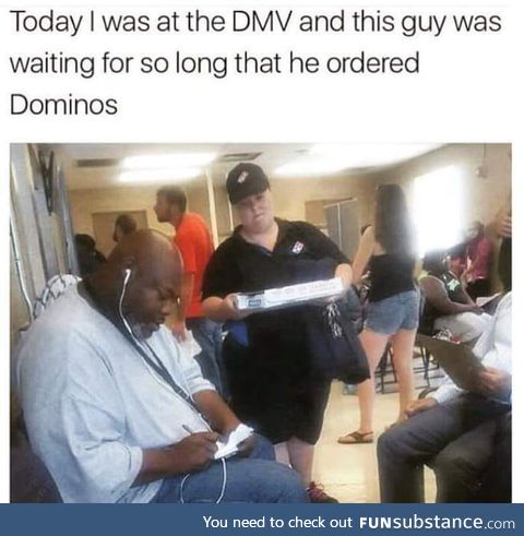 I don't blame him