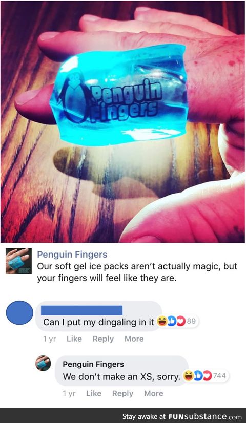 Penguin fingers