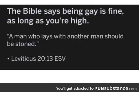 We all should re-read the Bible