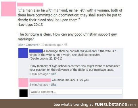 The bible also says that women shall not marriage a second time, is funny how xtians pick