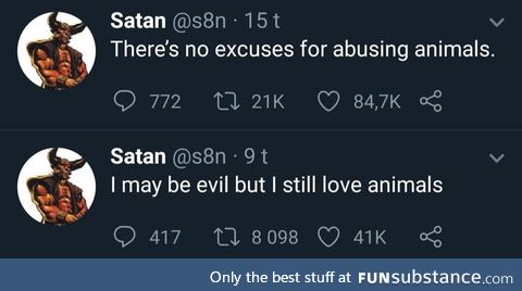 Wholesome satan