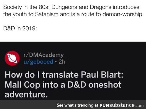 D&D is the devil