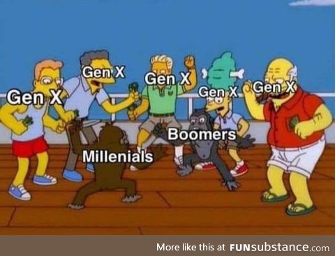 Gen Z is in the corner smoking a juul