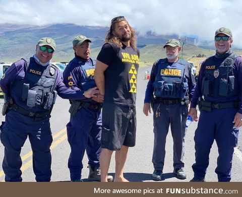 Jason Momoa arrested while defending sacred land in Hawaii