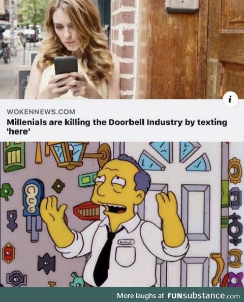 Goodbye doorbell industry