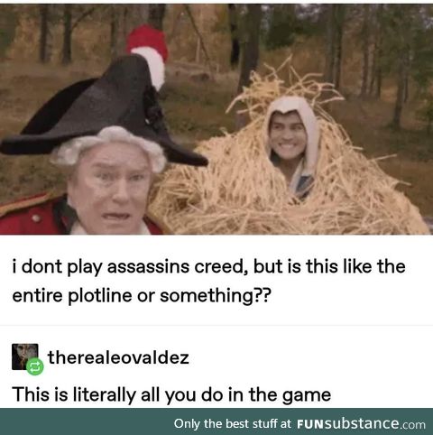 Assassins creed in a nutshell