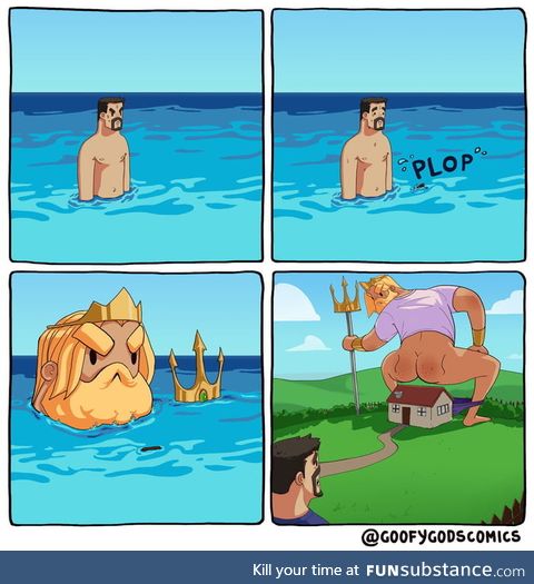 Poseidon does give a shit [OC]