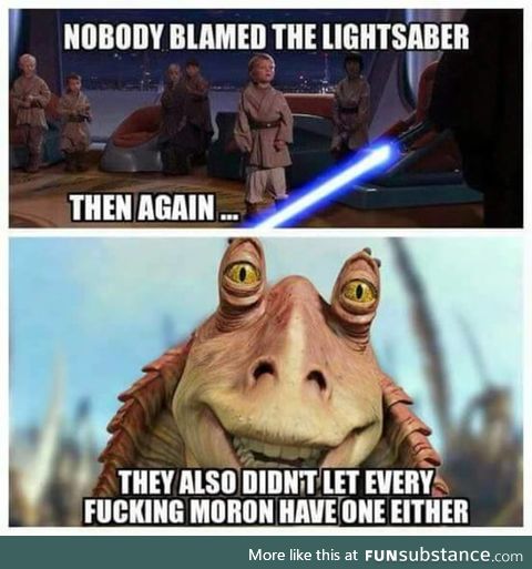 Common sense lightsaber control