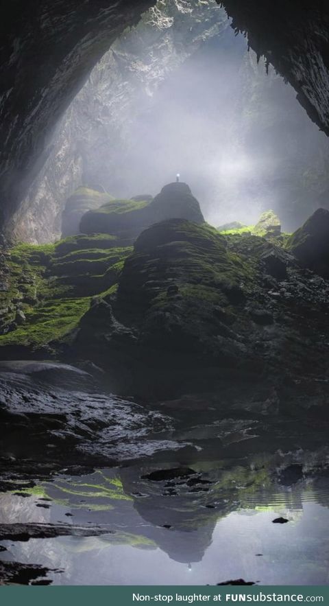 Son doong cave, Vietnam. The largest cave in the world
