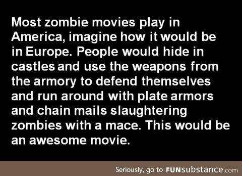 A new zombie movie