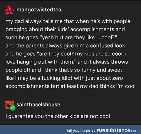 Wholesome dad